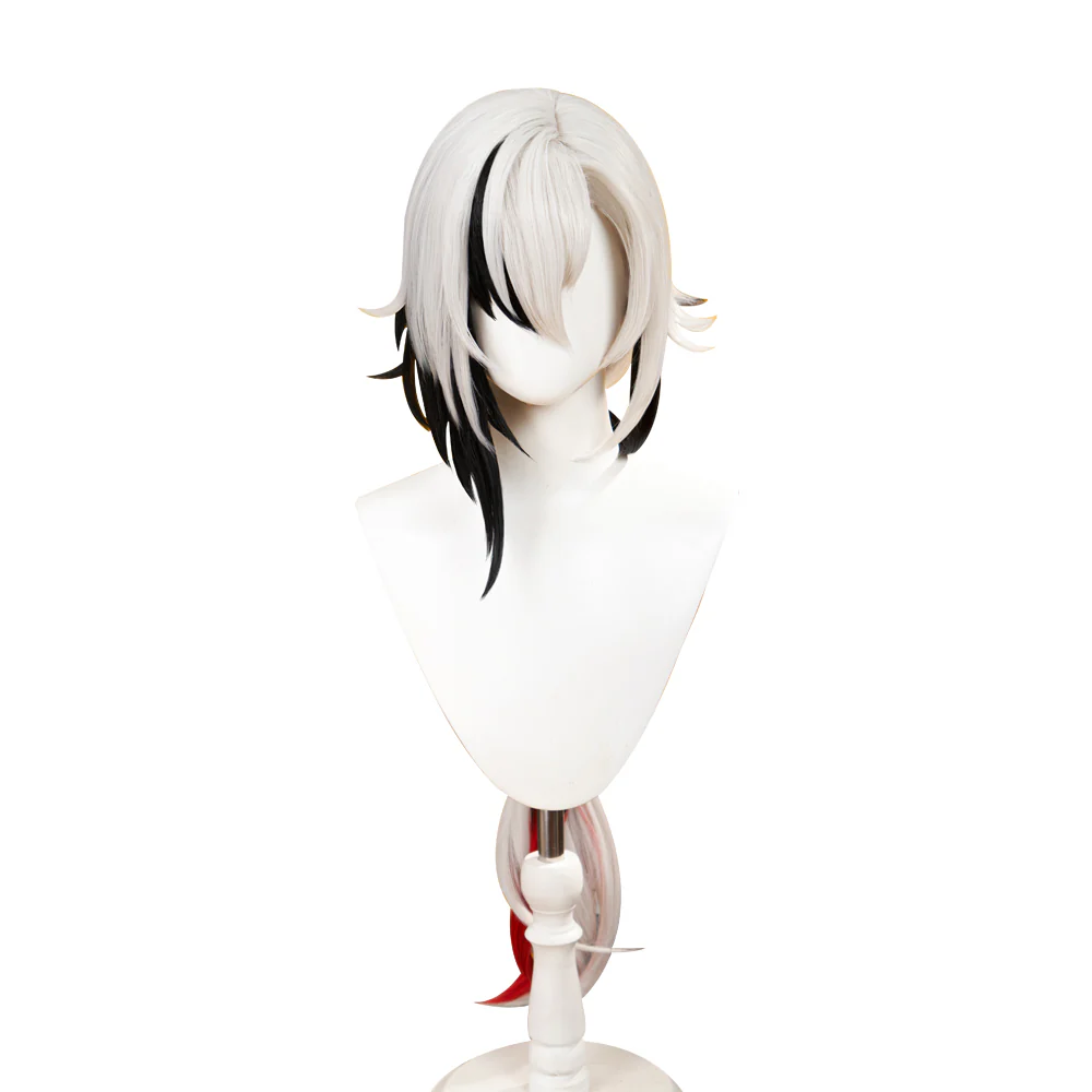 【US/EU LOCAL SHIPPING 】【Size S-2XL】DokiDoki-SR Game Genshin Impact Fontaine Fatui Harbinger Cosplay The Knave Arlecchino Costume / Wig - Image 8