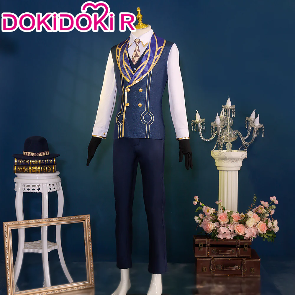 【Size S-2XL】DokiDoki-R Game Honkai: Star Rail Cosplay Aventurine Costume Shajin The Ten Stonehearts Sha Jin - Image 2
