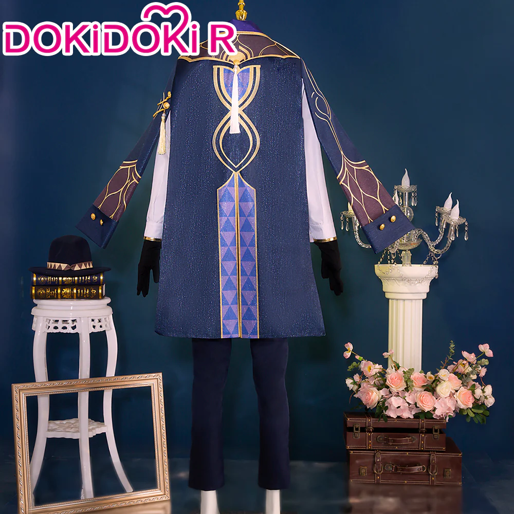 【Size S-2XL】DokiDoki-R Game Honkai: Star Rail Cosplay Aventurine Costume Shajin The Ten Stonehearts Sha Jin - Image 4