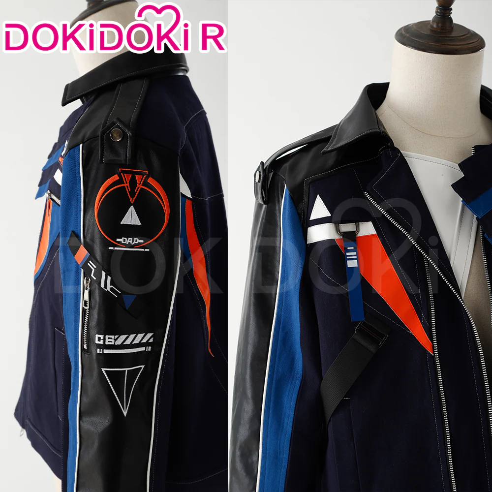 【In Stock】【Size S-2XL】DokiDoki-R Game Love and Deepspace Cosplay Caleb Costume DAA Uniform Coat Centrifugal Drift - Image 4