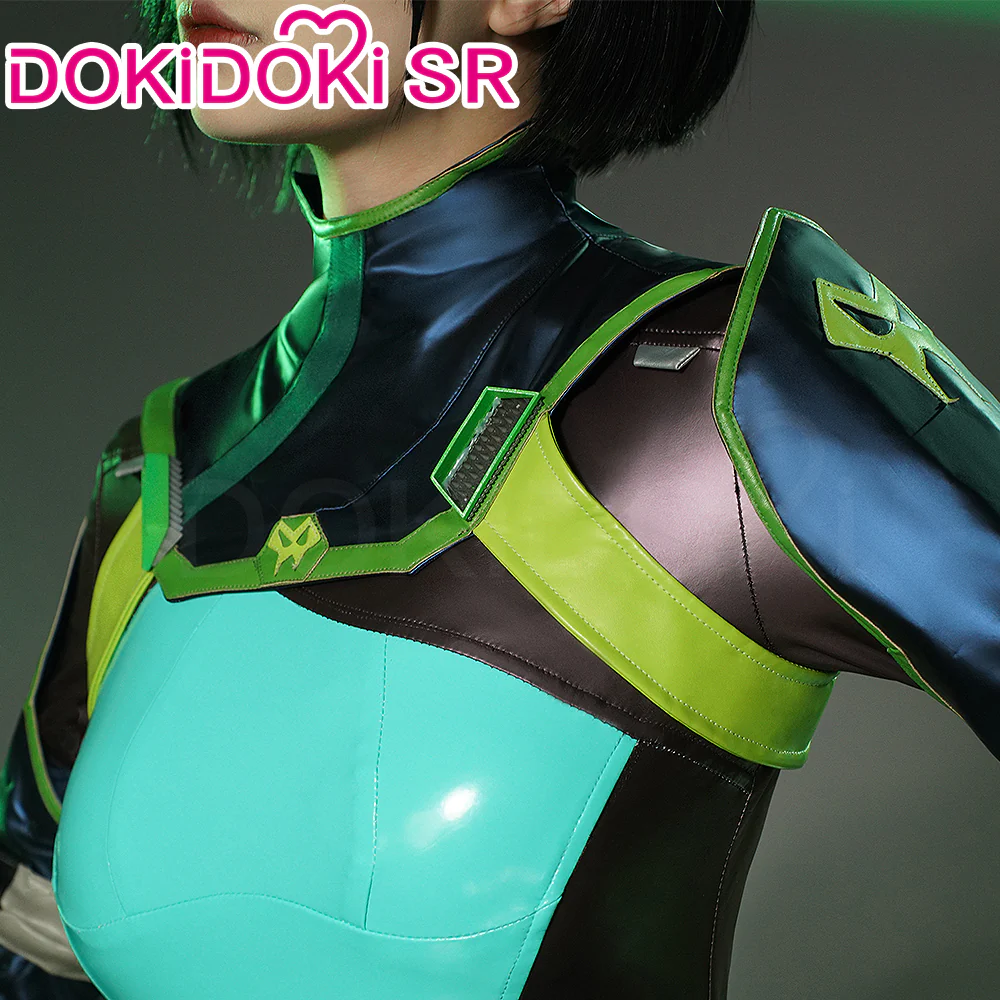 【Ready For Ship】【Last Batch】【Size S-2XL】DokiDoki-SR Game Valorant Cosplay Viper Sabine Callas Costume - Image 3