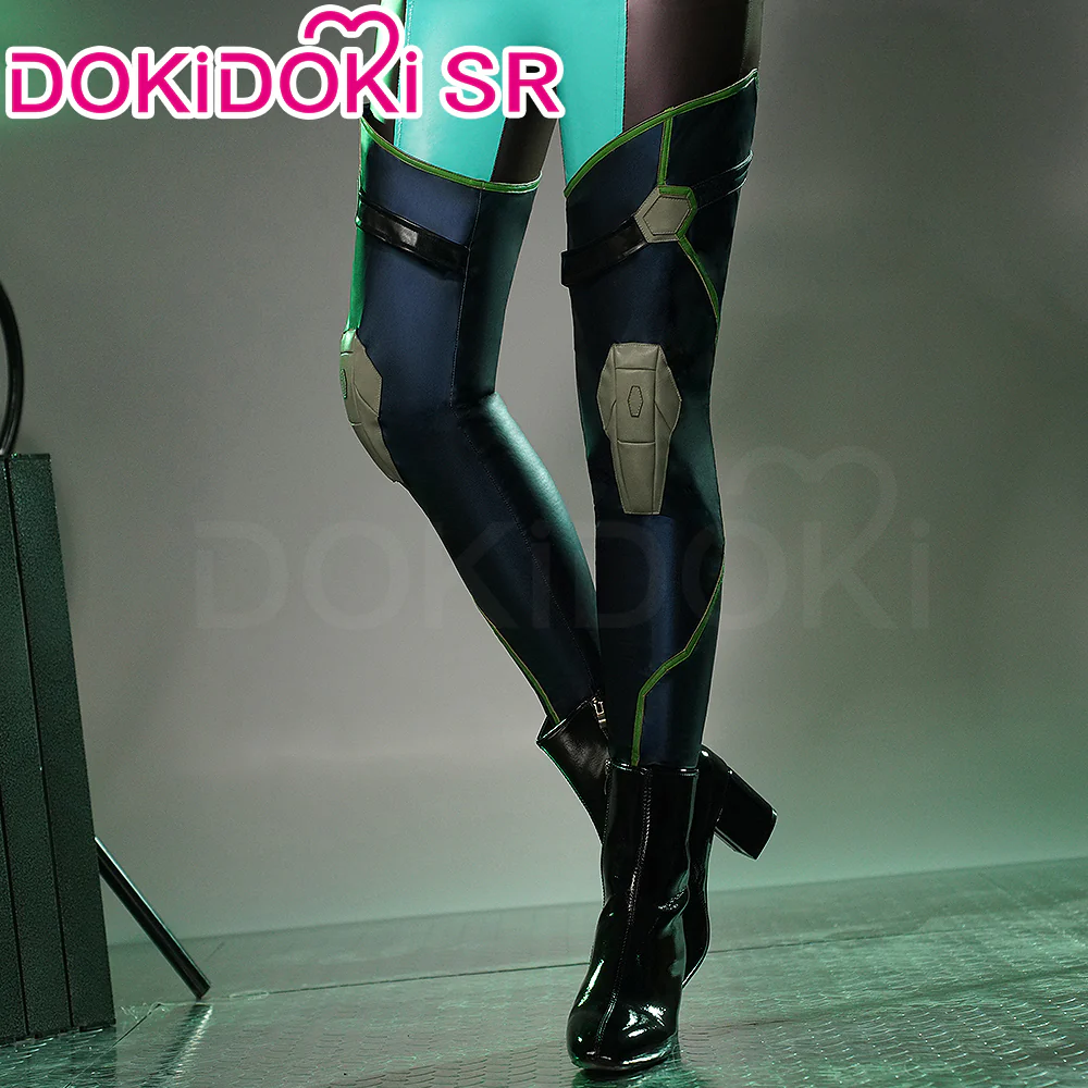 【Ready For Ship】【Last Batch】【Size S-2XL】DokiDoki-SR Game Valorant Cosplay Viper Sabine Callas Costume - Image 6