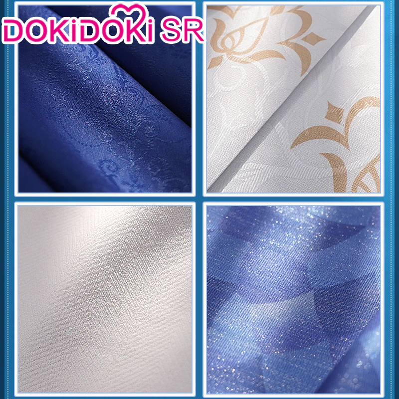 【US/EU LOCAL SHIPPING】【Size S-2XL】DokiDoki-SR Game Genshin Impact Cosplay Fontaine Furina Costume Dark Furina Focalors - Image 9