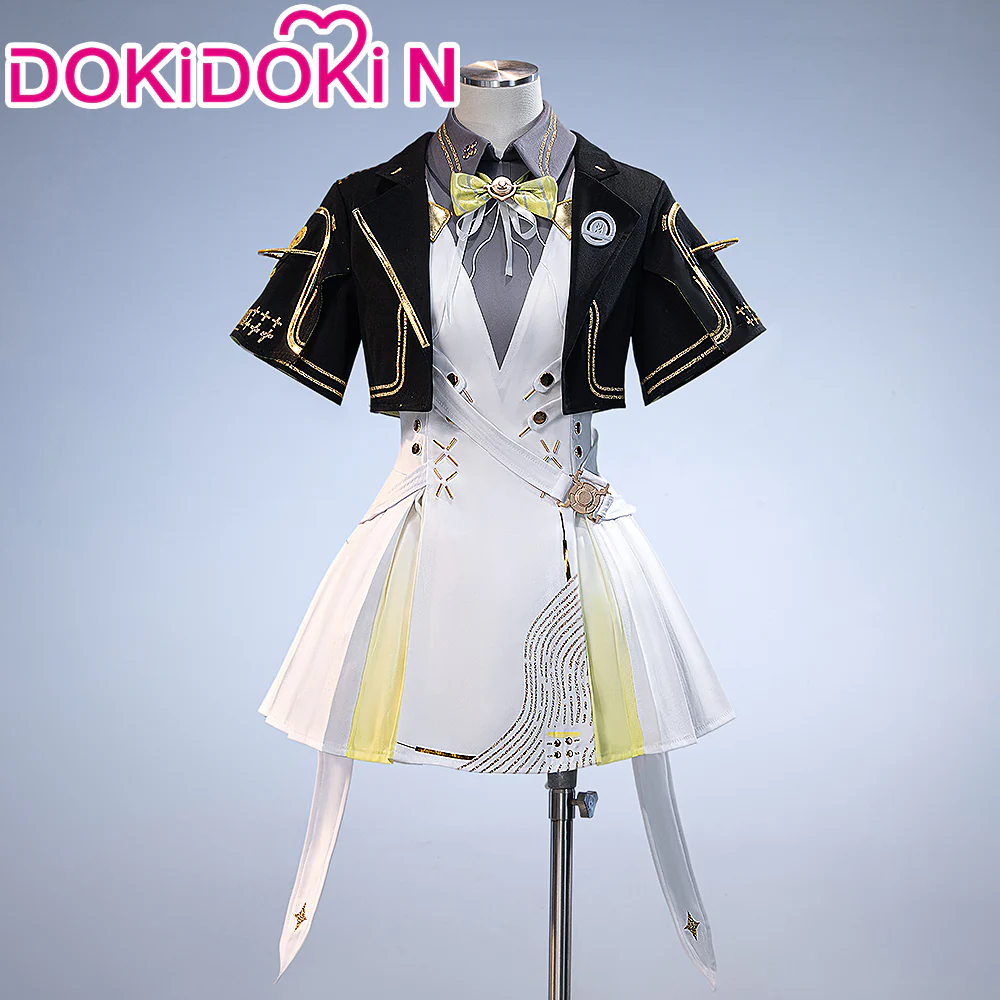 【Size XS-3XL】DokiDoki-N Game Wuthering Waves Cosplay Rover Female Costume Perpetual Spark Uniform