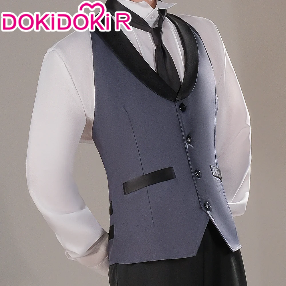 【Partially Ready For Ship】【Size S-3XL】DokiDoki-R Anime Black Butler Cosplay Sebastian Costume - Image 4