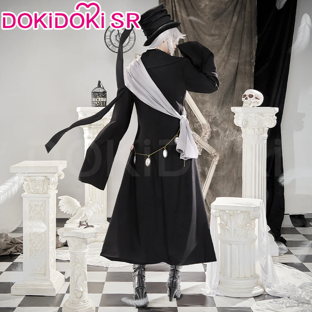 【Size S-3XL】DokiDoki-SR Anime Black Butler Cosplay Under Taker Costume Undertaker - Image 3