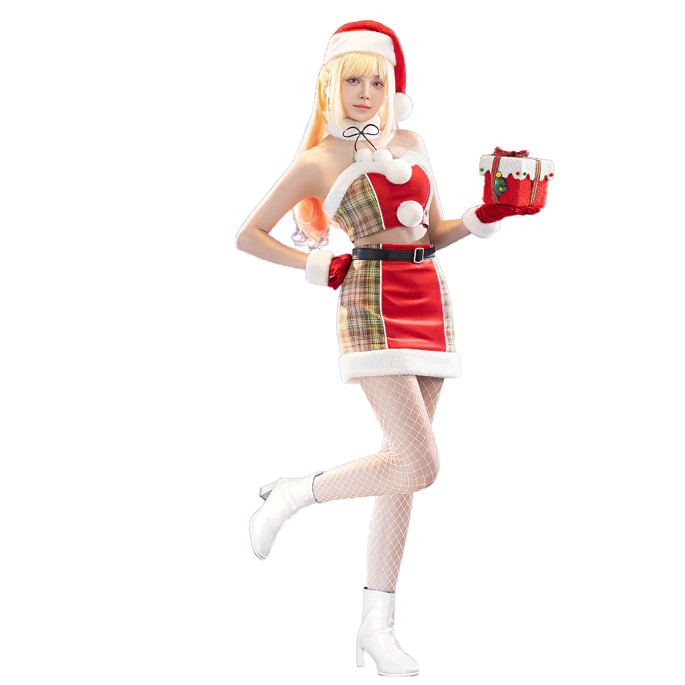 【Ready For Ship】【Size S-3XL】DokiDoki-R Anime Cosplay Costume Christmas Sexy Cute - Image 5