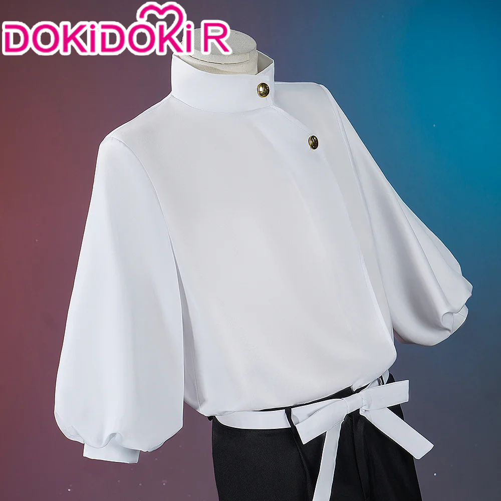 【Partially Ready For Ship】【Size S-3XL】DokiDoki-R Anime Cosplay Costume Halloween White Uniform - Image 3