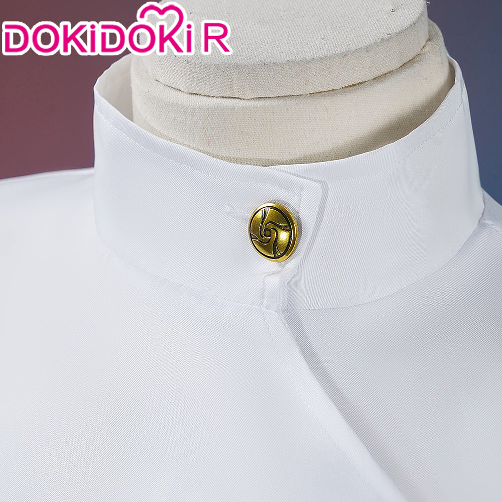 【Partially Ready For Ship】【Size S-3XL】DokiDoki-R Anime Cosplay Costume Halloween White Uniform - Image 4