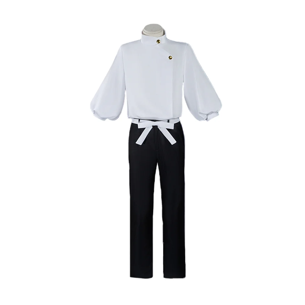 【Partially Ready For Ship】【Size S-3XL】DokiDoki-R Anime Cosplay Costume Halloween White Uniform - Image 5