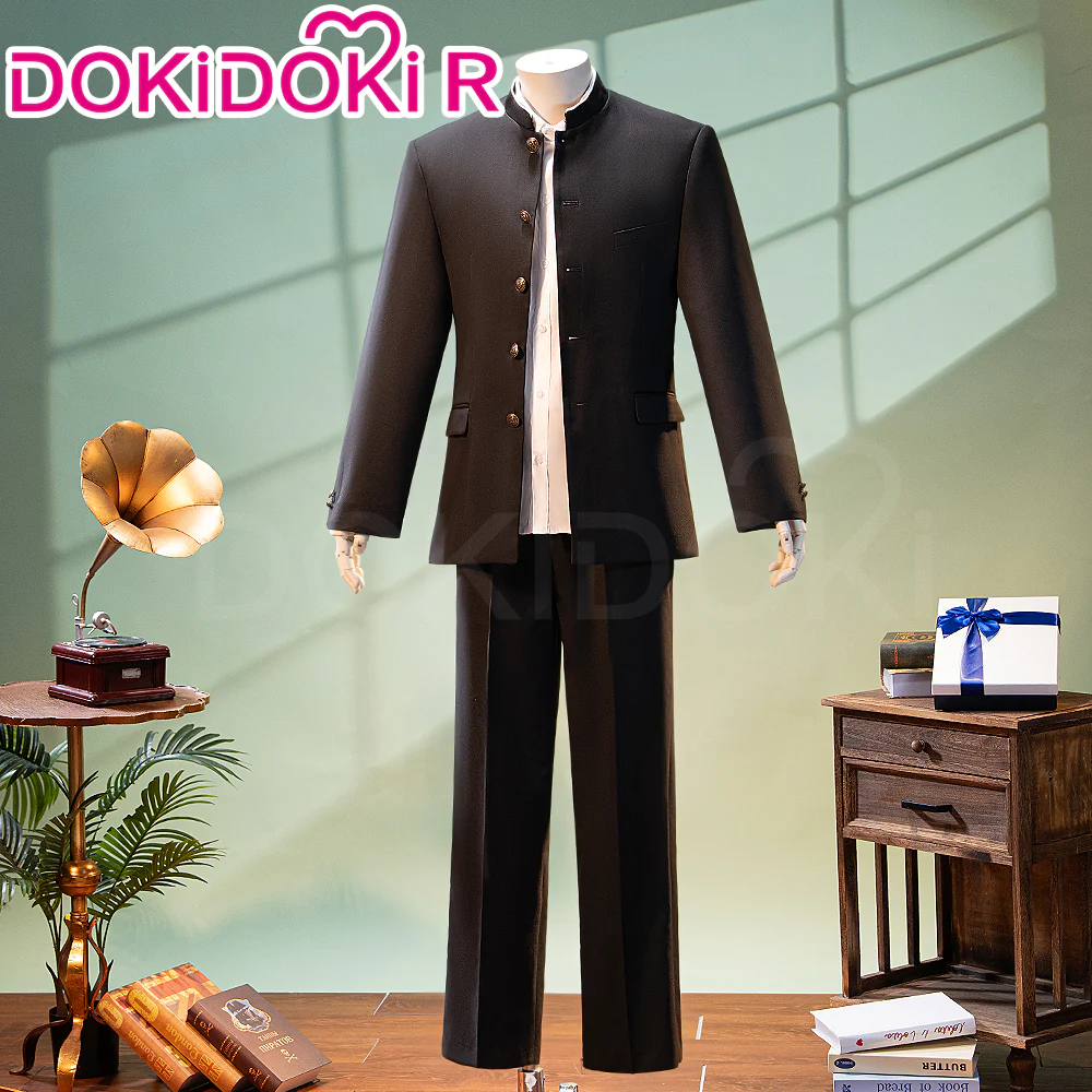 【In Stock】【Size S-3XL】DokiDoki-R Anime Cosplay High Uniform DK Black Uniform Male