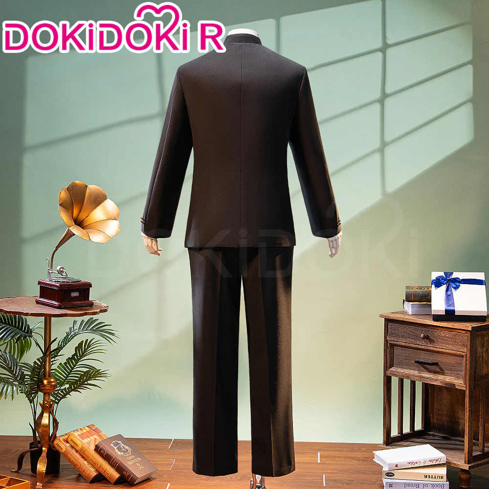 【In Stock】【Size S-3XL】DokiDoki-R Anime Cosplay High Uniform DK Black Uniform Male - Image 3