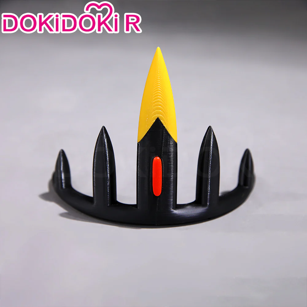 【Size S-3XL】DokiDoki-R Anime Hell Hotel Cosplay Costume Red Dress Party Outfit - Image 4