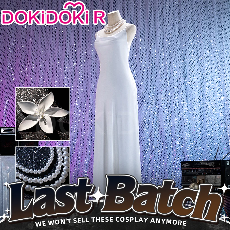 【Ready For Ship】【Size M-3XL】【Last Batch】DokiDoki-R Anime NANA Cosplay Serizawa Layla Costume White Dress Reira