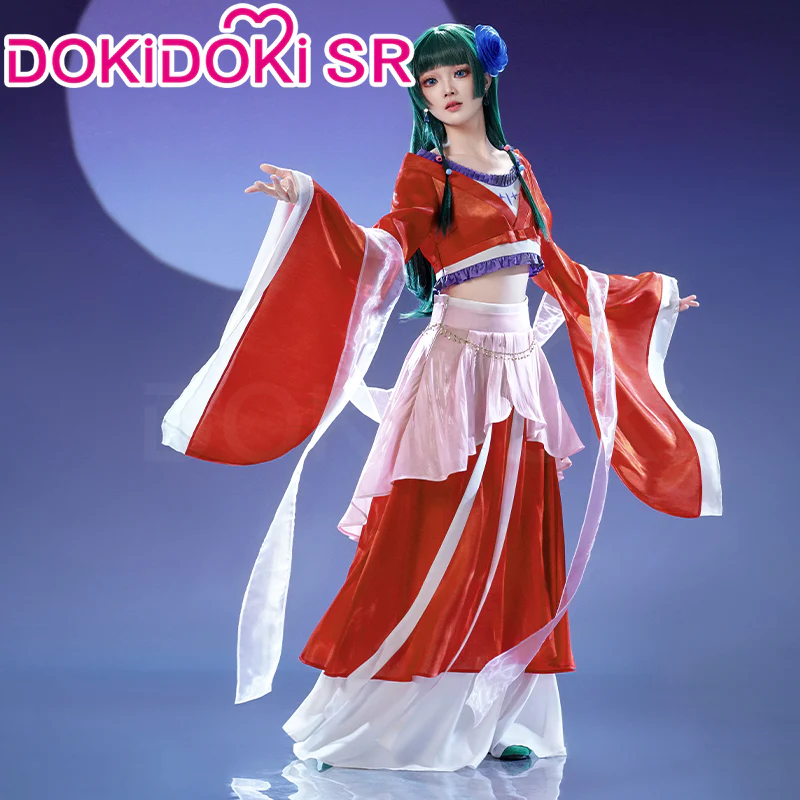 【Partial Ready For Ship】【Size XS-3XL】DokiDoki-SR Anime The Apothecary Diaries Cosplay Maomao Costume Mao Mao Dancing In The Moonlight Dance - Image 2
