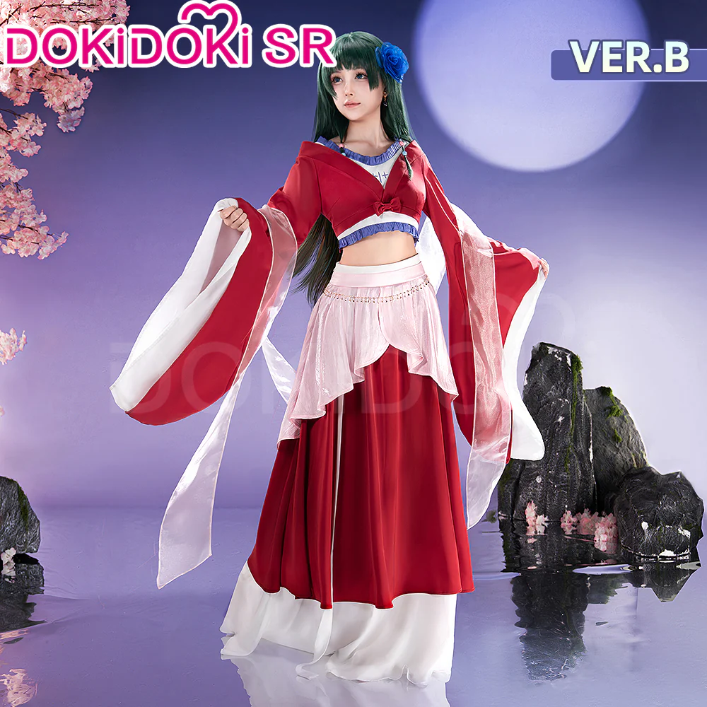 【Partial Ready For Ship】【Size XS-3XL】DokiDoki-SR Anime The Apothecary Diaries Cosplay Maomao Costume Mao Mao Dancing In The Moonlight Dance - Image 7