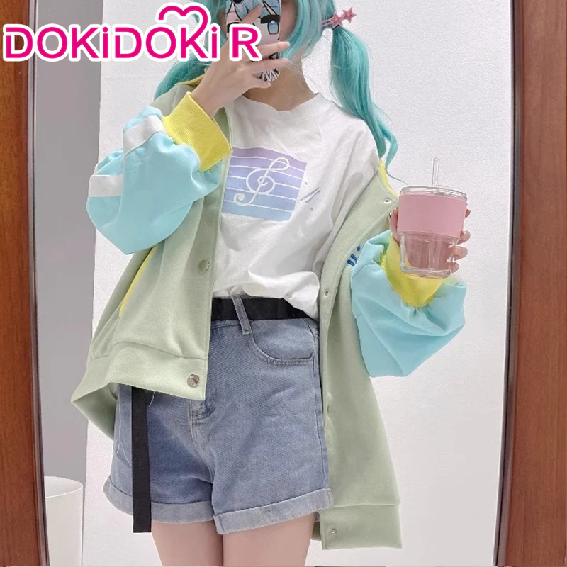 【Partially Ready For Ship】【Size M-2XL】DokiDoki-R Game Cosplay Colorful Sportswear Costume Casual Wear - Image 3