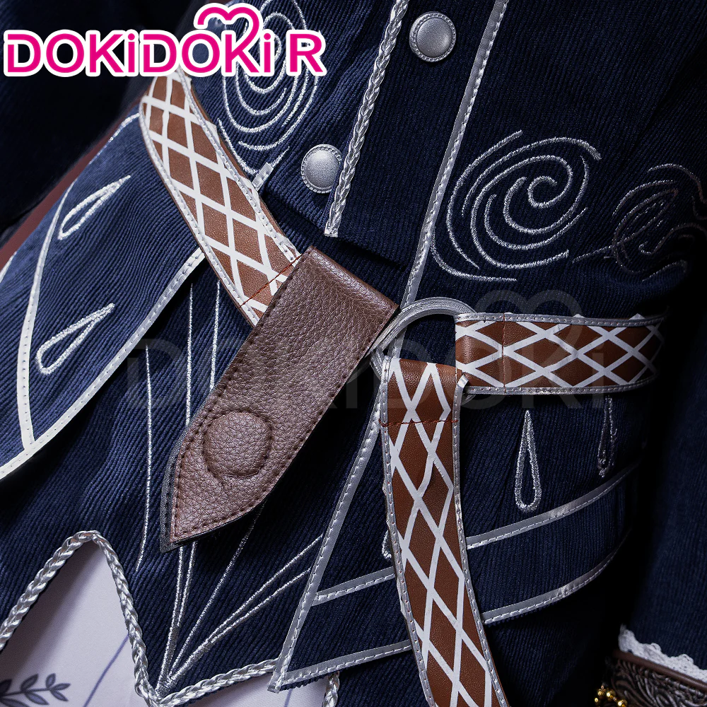 【Size S-3XL】DokiDoki-R Game Cosplay Priestess Costume - Image 3