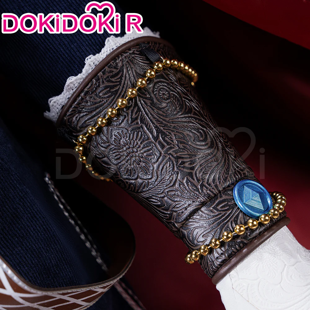 【Size S-3XL】DokiDoki-R Game Cosplay Priestess Costume - Image 4