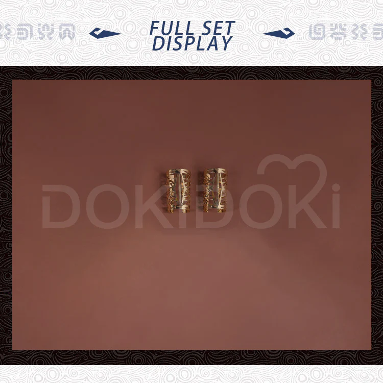 【Partial Ready For Ship】【Size S-3XL】【Last Batch】DokiDoki-R Game Shoes Brown Sandals / Bangles / Necklace - Image 3