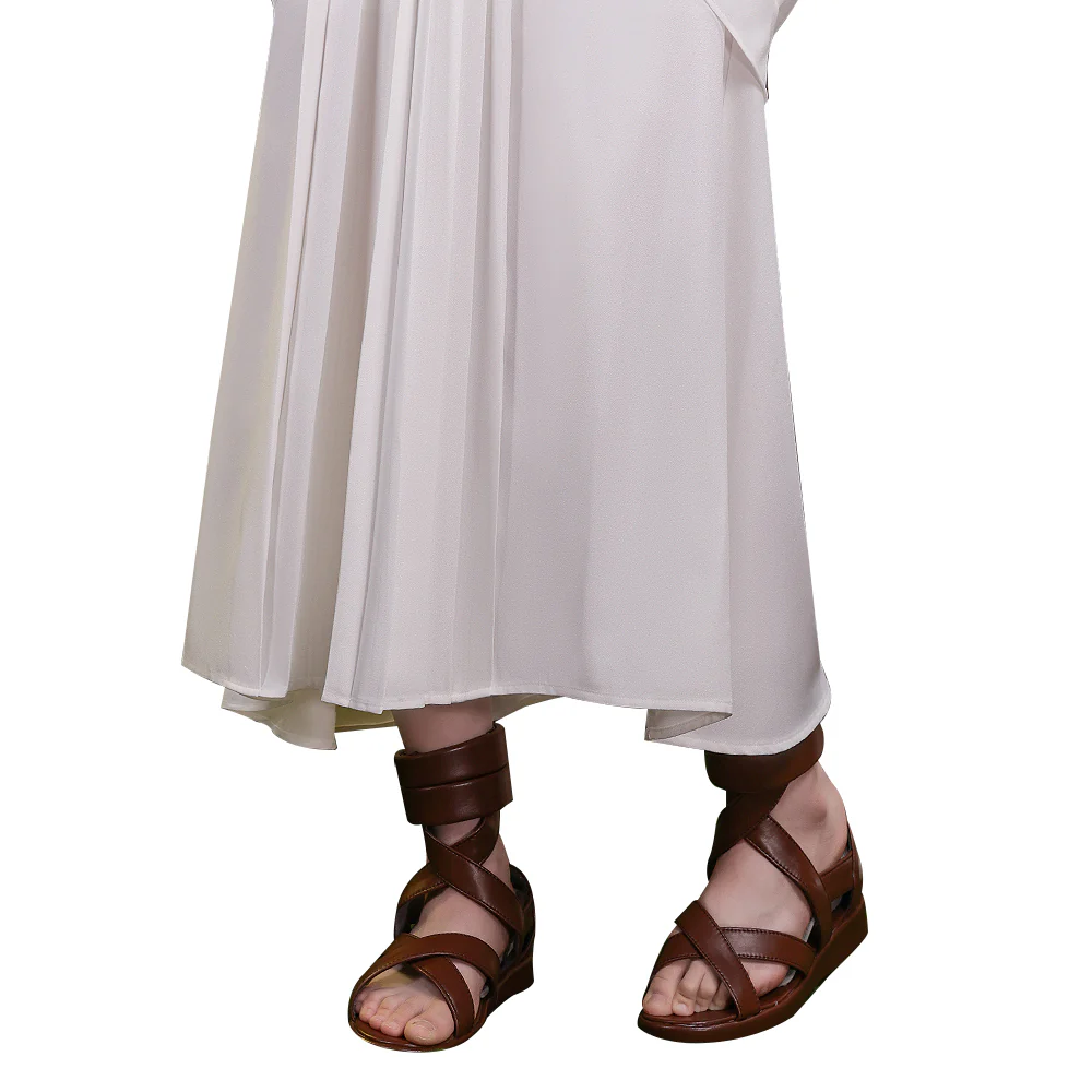 【Partial Ready For Ship】【Size S-3XL】【Last Batch】DokiDoki-R Game Shoes Brown Sandals / Bangles / Necklace - Image 8
