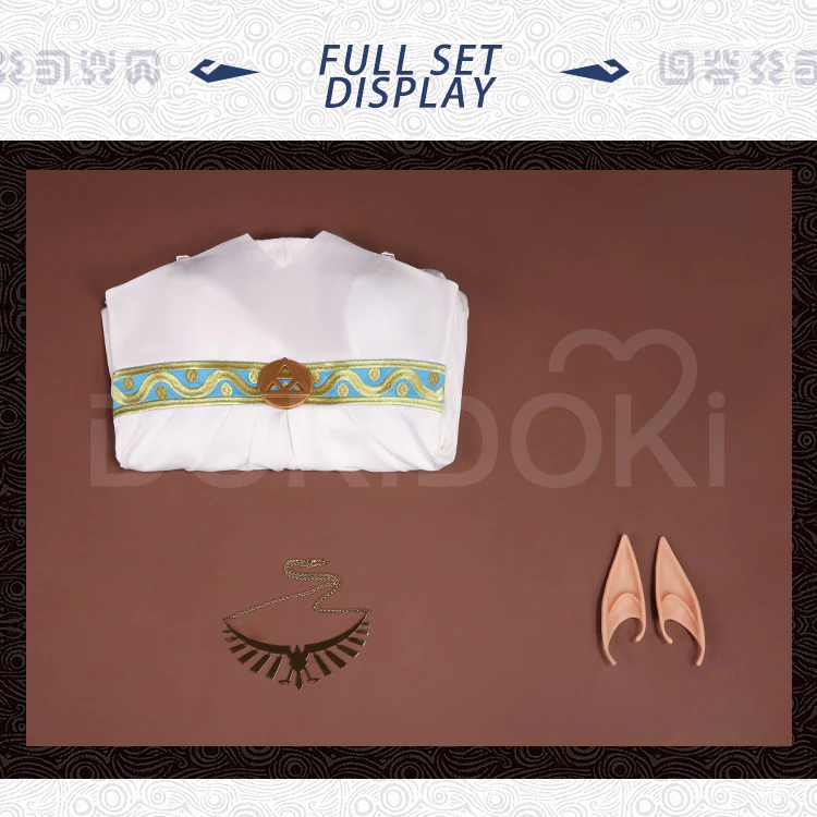 【Partial Ready For Ship】【Size S-3XL】【Last Batch】DokiDoki-R Game Shoes Brown Sandals / Bangles / Necklace - Image 9