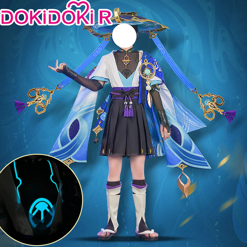 【Ready For Ship】【Last Batch】【Size S-2XL】DokiDoki-R Game Genshin Impact Cosplay Scaramouche Costume Wanderer