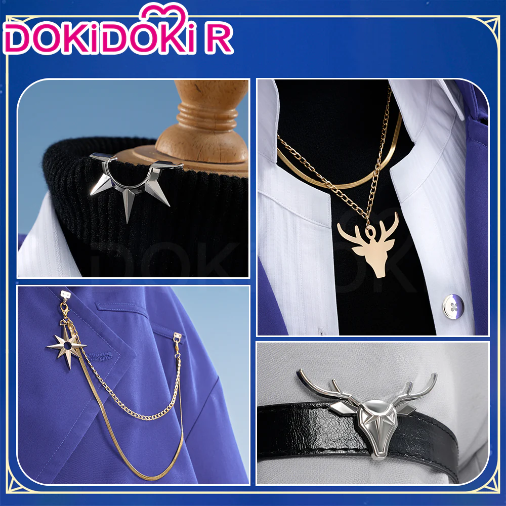 【In Stock】【Size S-3XL】DokiDoki-R Game Honkai: Star Rail x Luckin Coffee Cosplay Phainon Costume Daily - Image 4