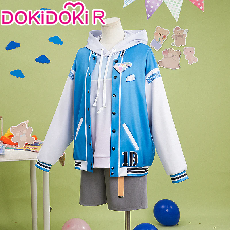 【Partially Ready For Ship】【Size S-3XL】DokiDoki-R Game Nu: Carnival Cosplay Eiden Child Ver. Costume - Image 3