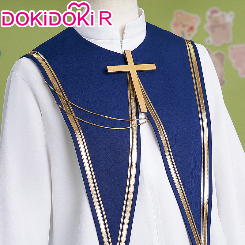 【Size S-3XL】DokiDoki-R Game Nu: Carnival Cosplay Olivine Child Ver.  Costume - Image 4