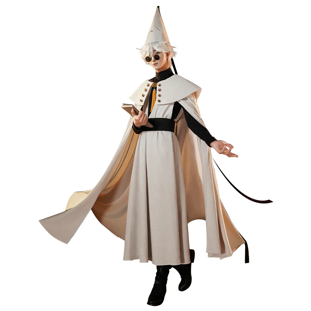 【Partially Ready For Ship】【Size S-3XL】DokiDoki-R Manga Witch Hat Atelier Cosplay Qifrey Costume - Image 5