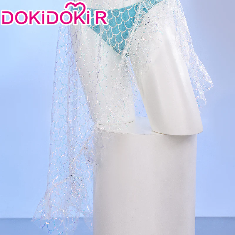 【 Ready For Ship】【Size S-3XL】【Last Batch】DokiDoki-R Moive The Little Mermaid Cosplay Ariel Doujin Swimsuit Costume - Image 3