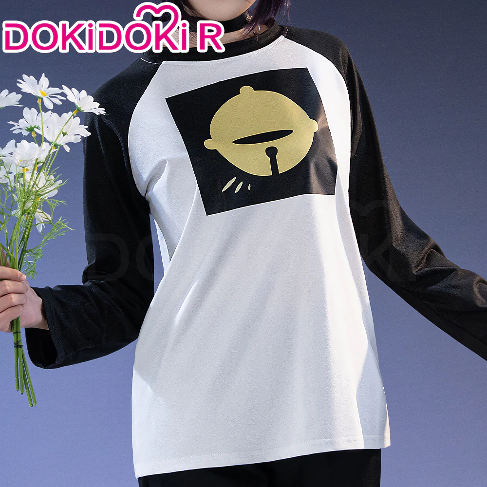 【Partially Ready For Ship】【Size S-3XL】DokiDoki-R Movie Anime Cosplay Costume Daily Wear Top Only T-shirt - Image 4