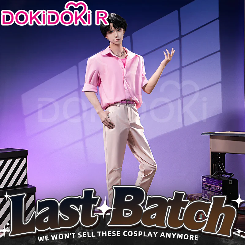 【Ready For Ship】【Size S-3XL】【Last Batch】DokiDoki-R Movie Anime KPOP KILLER Cosplay Pink Stage Costume