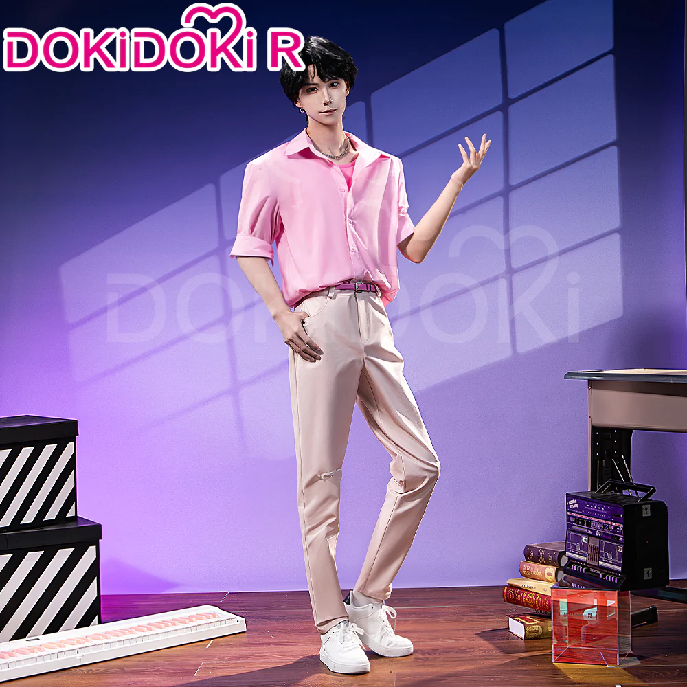 【Ready For Ship】【Size S-3XL】【Last Batch】DokiDoki-R Movie Anime KPOP KILLER Cosplay Pink Stage Costume - Image 2