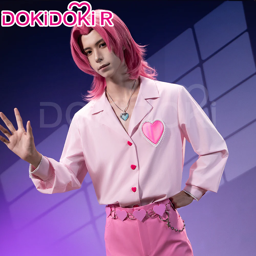 【Ready For Ship】【Size S-3XL】【Last Batch】DokiDoki-R Movie Anime KPOP KILLER Cosplay Pink Stage Costume - Image 3