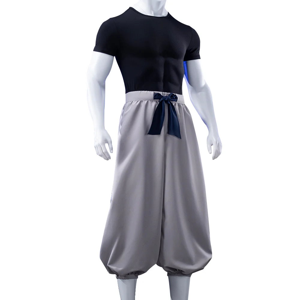 【Partially Ready For Ship】【Size S-3XL】DokiDoki-SR Anime Cosplay Black Grey Costume Men - Image 5