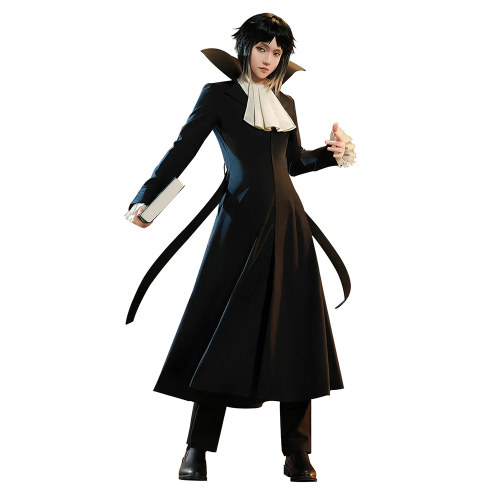 【Ready For Ship】【Size S-3XL】DokiDoki-SR Anime Cosplay Costume Black Male - Image 5