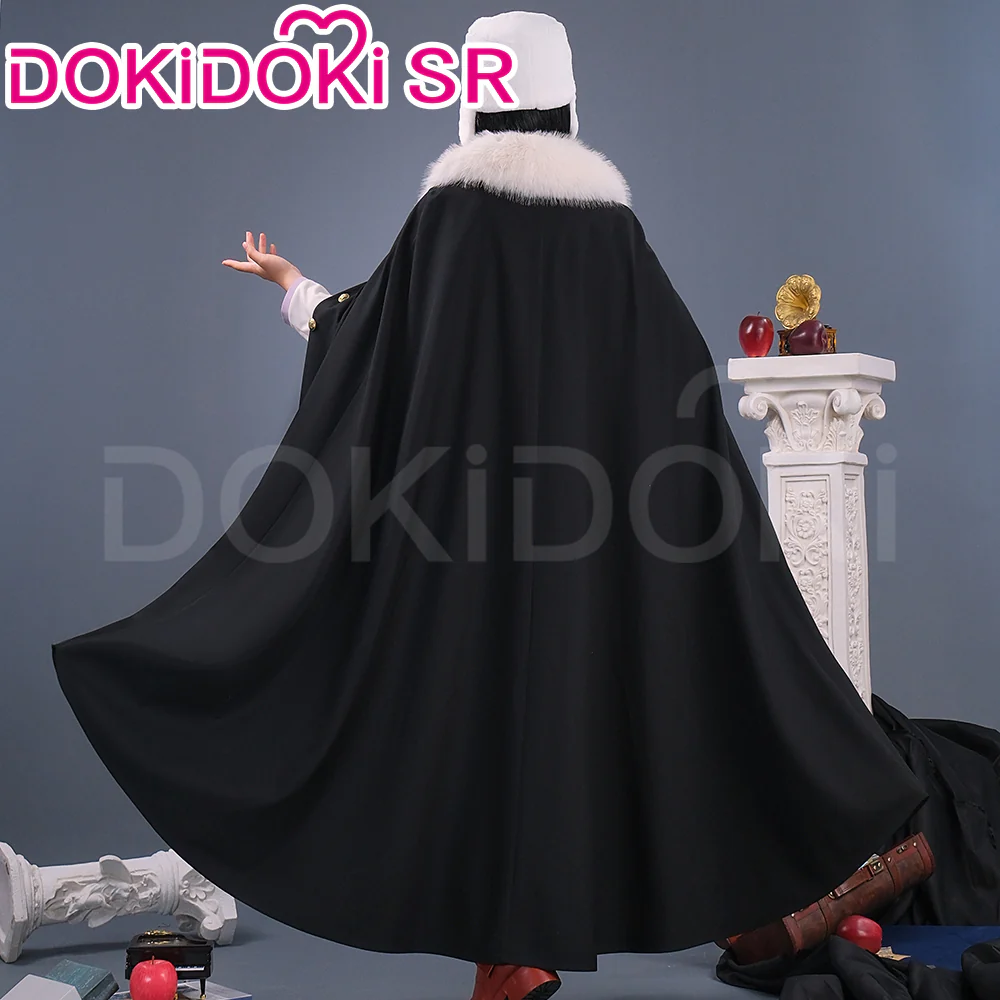 【Partial  Ready For Ship】【Size S-3XL】DokiDoki-SR Anime Cosplay Costume White Suit Black Cloak - Image 3
