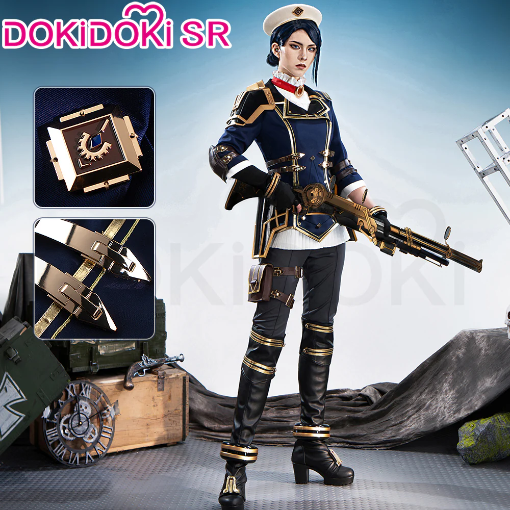 【Size S-3XL】DokiDoki-SR Anime Game Cosplay Cosplay Costume Female Uniform / Hat / Accessory Set