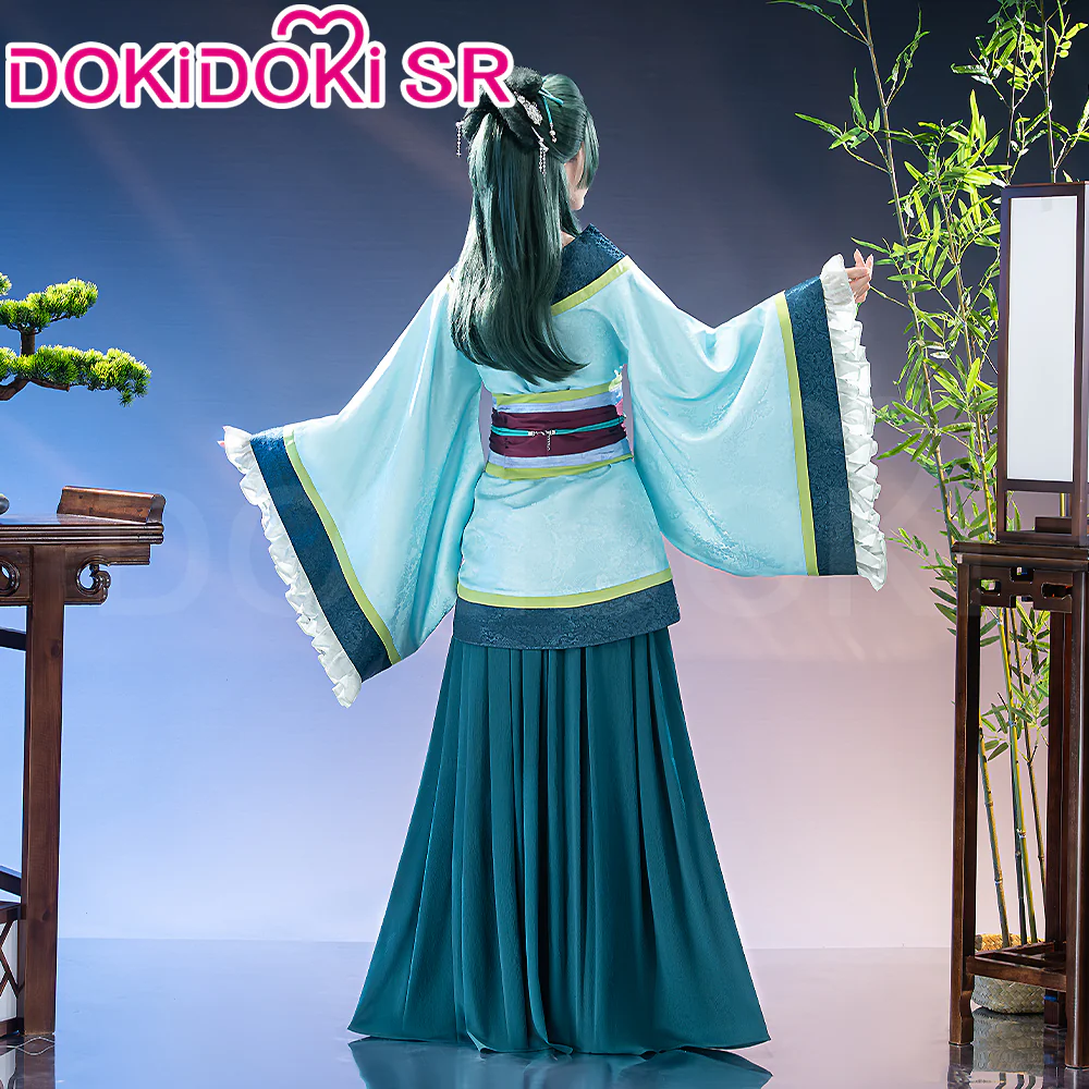 【Size XS-3XL】DokiDoki-SR Anime The Apothecary Diaries Cosplay Maomao Western Capital Banquet Costume - Image 3