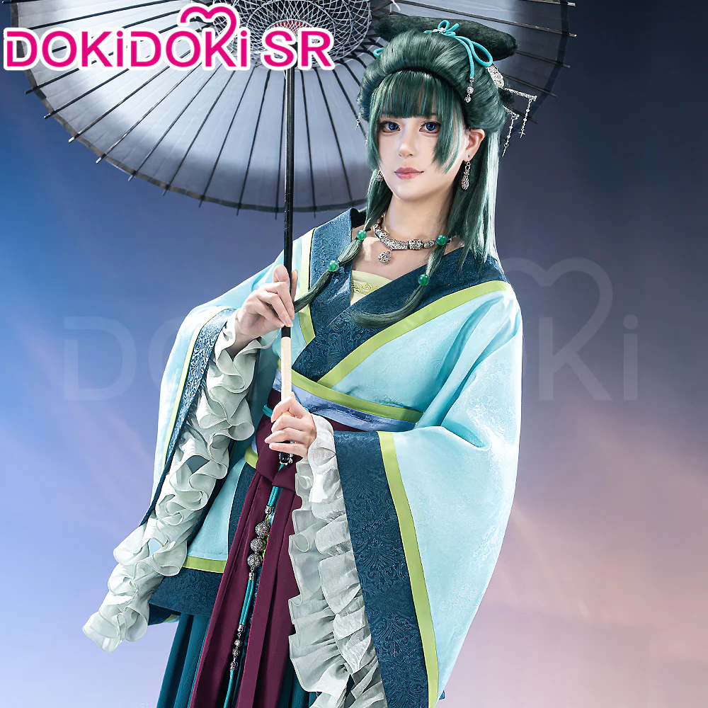 【Size XS-3XL】DokiDoki-SR Anime The Apothecary Diaries Cosplay Maomao Western Capital Banquet Costume - Image 4