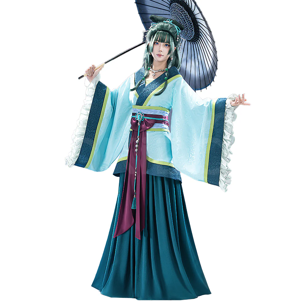 【Size XS-3XL】DokiDoki-SR Anime The Apothecary Diaries Cosplay Maomao Western Capital Banquet Costume - Image 5