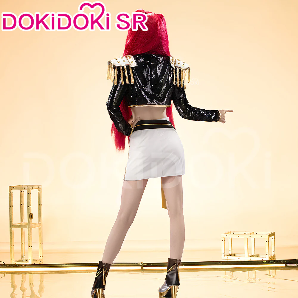 【Ready For Ship】【Size S-3XL】【Last Batch】DokiDoki-SR Movie Anime KPOP KILLER Cosplay Costume GOLD SERIES - Image 3