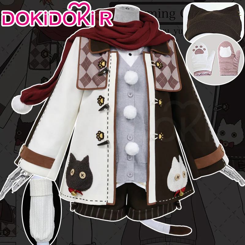 【In Stock】DokiDoki-R Game Prooject Sekaai Colorful Staage! Cat Monthly Pass Cosplay Doujin