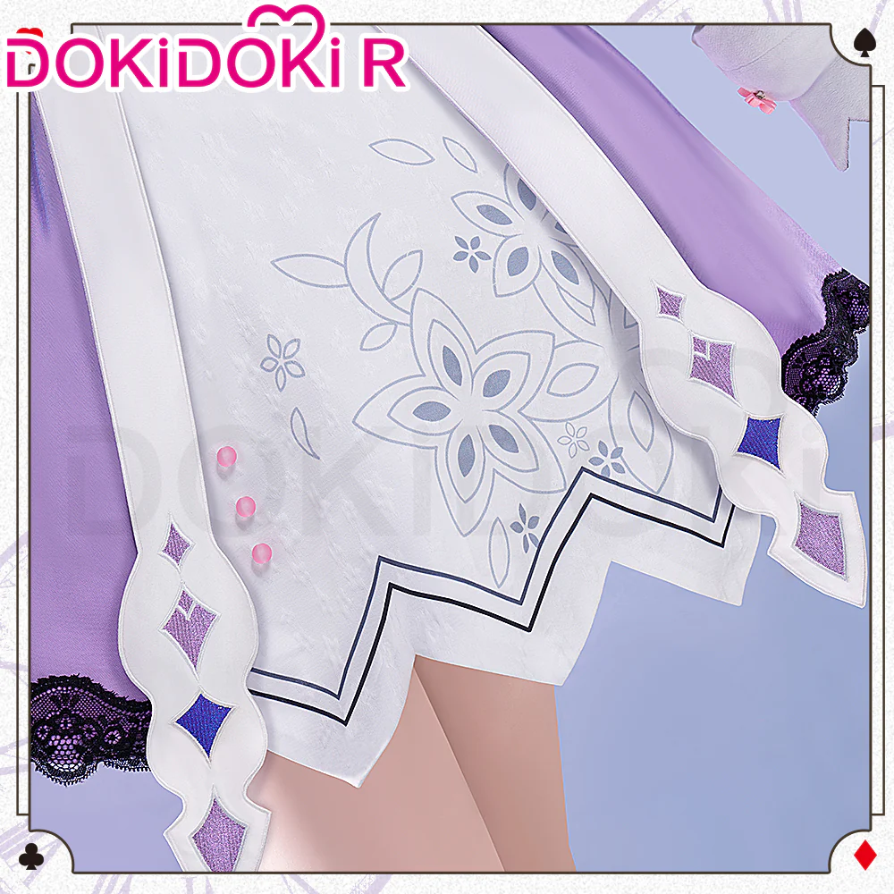 【Size S-XL】DokiDoki-R Game Honkai Impact 3rd Cosplay Elysia Costume Wonderland Series - Image 4