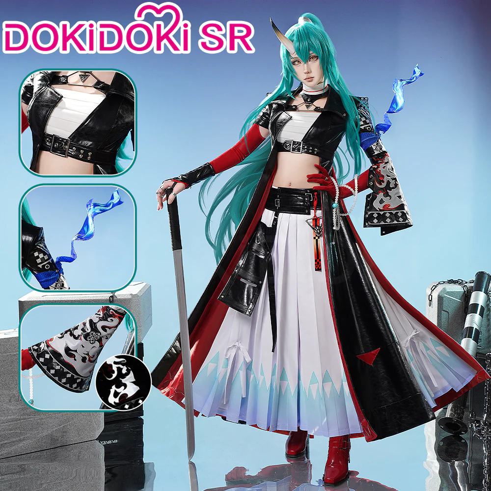 【Size S-XL】DokiDoki-SR Game Arknights Cosplay Hoshiguma the Breacher Costume