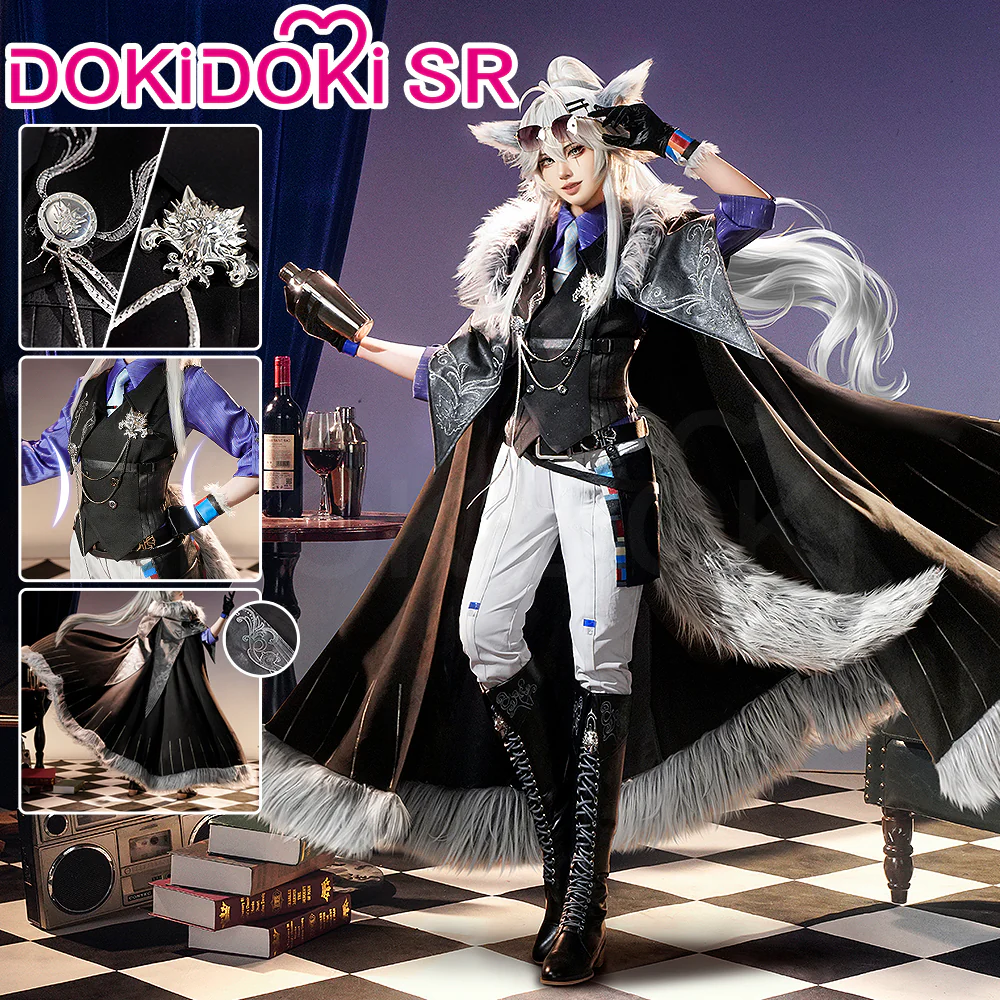 DokiDoki-SR Game Arknights Cosplay Lappland The Decadenza Costume Unruly Humbleness Lappland Saluzzo