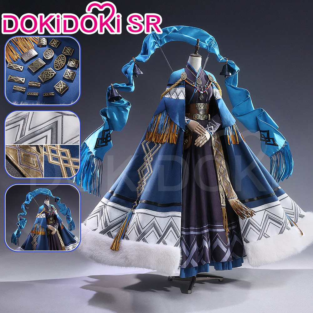 【Size S-XL】DokiDoki-SR Game Arknights Cosplay Pramanix the Prerita Costume Anya Silverash - Image 2