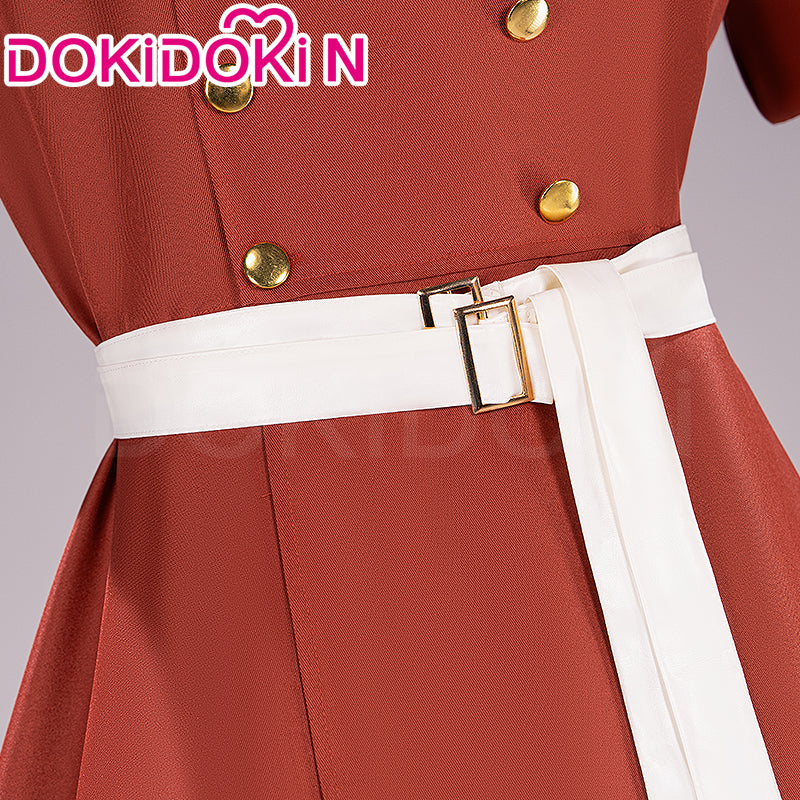 【Size S-3XL】【In Stock】DokiDoki-N Anime Cosplay Red Costume - Image 4